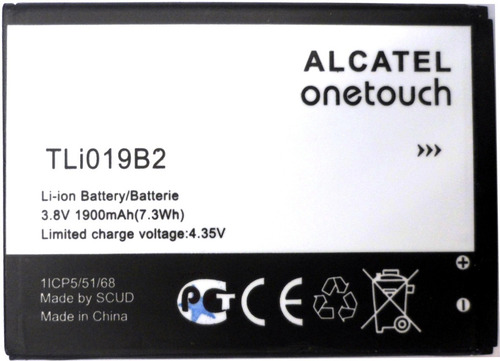 Bateria Alcatel Original Tli019b2 U5 C7 1900mah (2015) E3022