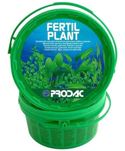 Sustrato Prodac Fertil Plant de 3,2 kg para acuarios plantados