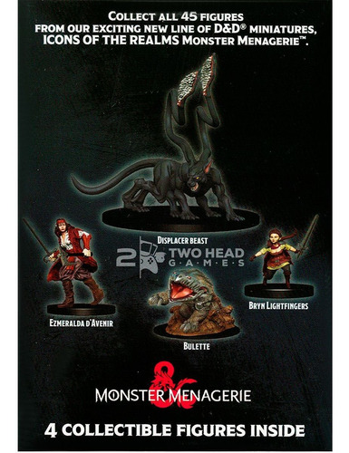 D&d Miniatura Icons Realms Monster Menagerie Booster Brick