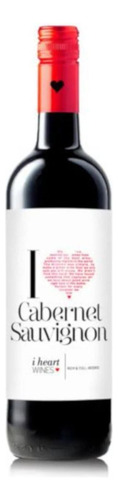 Pack De 4 Vino Tinto I Heart Cabernet Sauvignon 750 Ml