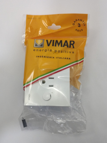 Interruptor + Toma Corriente 15a/125, Block Vimar (cod.0473)