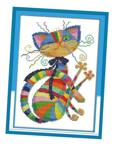 T Dimensiones De Bordados De 14ct 25x33cm