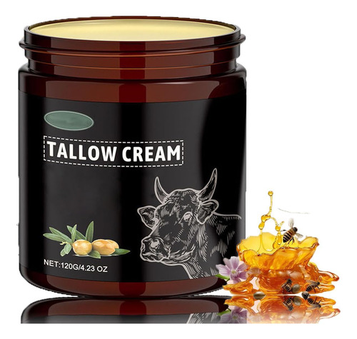 Evil Goods Crema Original, Beef Tallow Cream Organic, Crema
