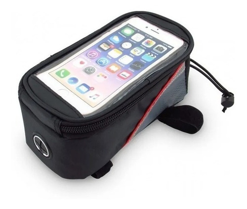 Imagen 3 de 4 de Estuche Maleta Bolso Alforja Porta Celular Bicicleta Grande