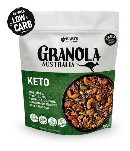 Granola Australia Keto Low Carb Hart´s 300 G
