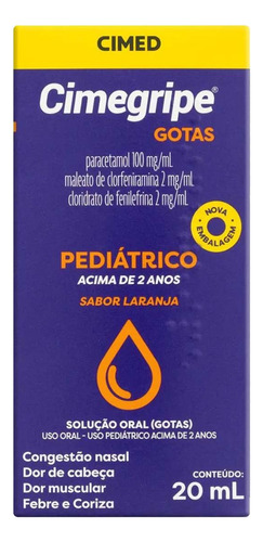 Kit 6 Cimegripe Gotas 20ml 2517530