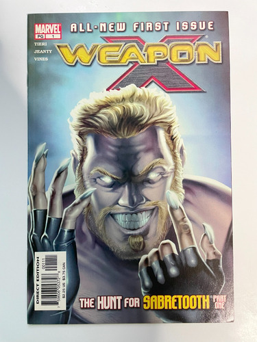 Weapon X All New First Issue #1 Marvel Comics 2002