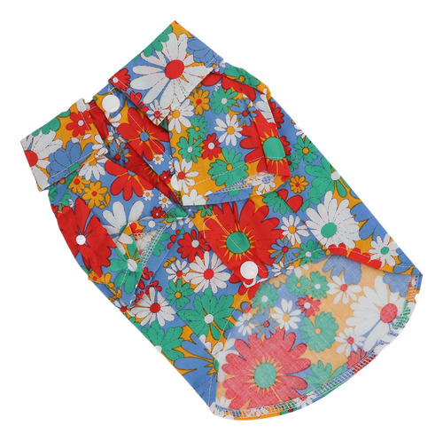 . Chaleco De Verano For Mascotas, Estilo Hawaiano, Bonito