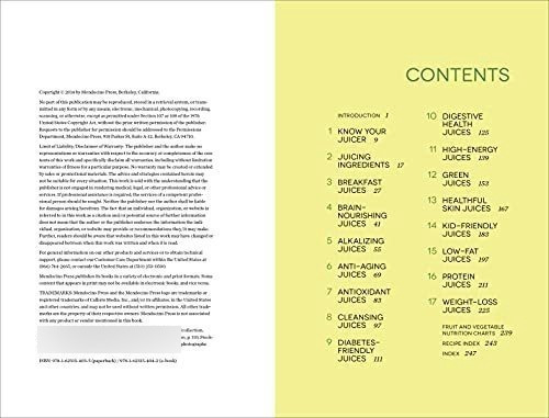 The Juicing Recipes Book 150 Healthy Juicer Recipes., De Mendocino Pr. Editorial Mendocino Press En Inglés