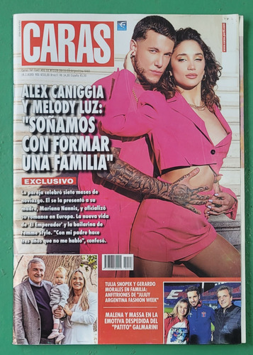 Lote De 4 Revistas Caras #f (Usado)