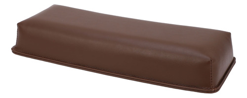 Nail Arm Rest Cushion Tech Pu Leather Memory Foam Retangular