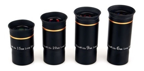 4x 1.25 Ultra Gran Angular Telescopio Ojo Lente Ojo Kit Ast
