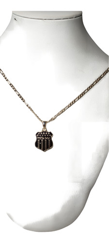 Escudo Enchapado Peñarol + Cadena + Caja Obsequio + Envio Gr
