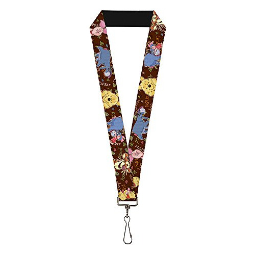 Buckle Down Lanyard 1.0 Winnie The Pooh Poses De Person...