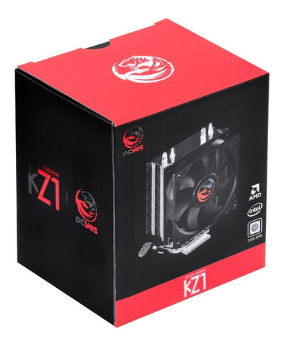 Cooler Para Processador Amd/intel Pcyes Kz1 2200rpm Lacrado