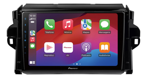 Central Multimidia Pioneer Sw4 17/22 9p Carplay Android Auto