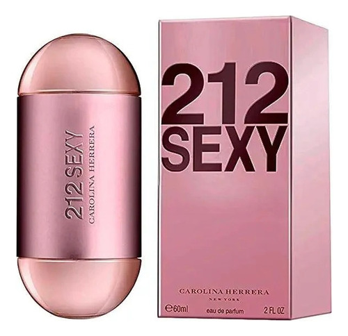 Carolina Herrera 212 Sexy Edp 60 ml Para  Mujer