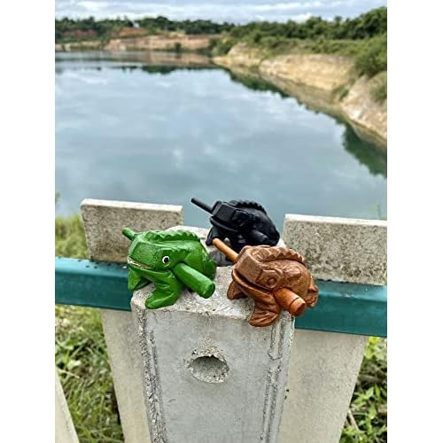 Instrumentos De Percusión Guiró, Juego De 3 Ranas De ...