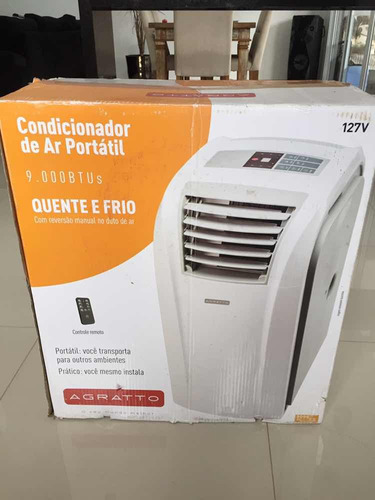 Ar Condicionado Portátil Agratto 9.000 Btus Novo | MercadoLivre