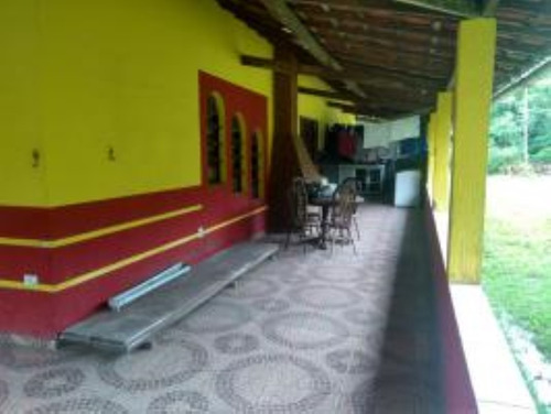 Imagem 2 de 15 de Chácara Em Itanhaém No Bairro Jardim Aguapeú, Com Tanque De Peixes, Árvores, Área De Churrasqueira, Espaço Para Piscina, Quintal Amplo Gramado Ref: 6698/ac
