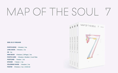 Album Bts Map Of The Soul: 7 Original Version 02 Kpop