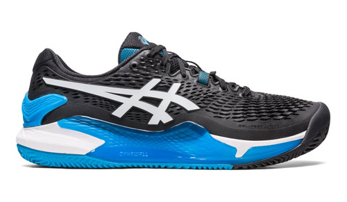 Zapatillas Asics Gel-resolution 9 Clay Black/white Hombre