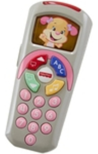 Controle Remoto Aprender & Brincar Fisher-price - Rosa