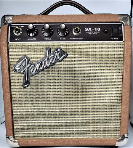 Amplificador Fender Sa10 Acoustico 10w Frete Grátis