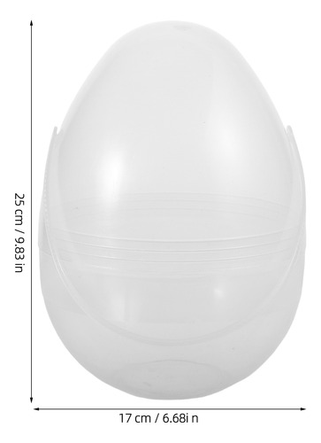 Organizador De Huevos De Pascua Transparente, Portátil, Tran