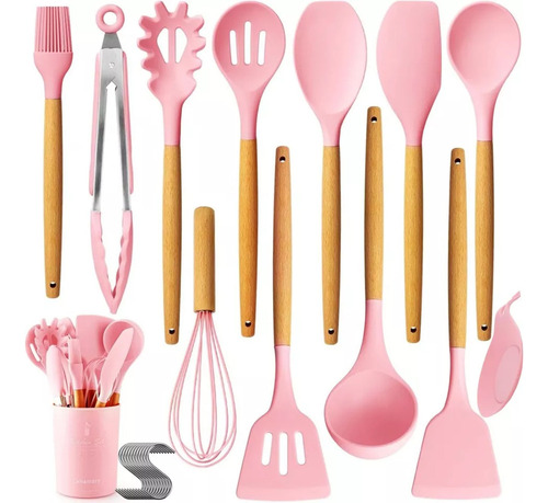 Utensilios Silicona Cocina Espátula Batidor Volteador
