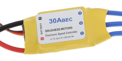30a Esc Con Regulador De Velocidad Del Motor Pwm Trifásico