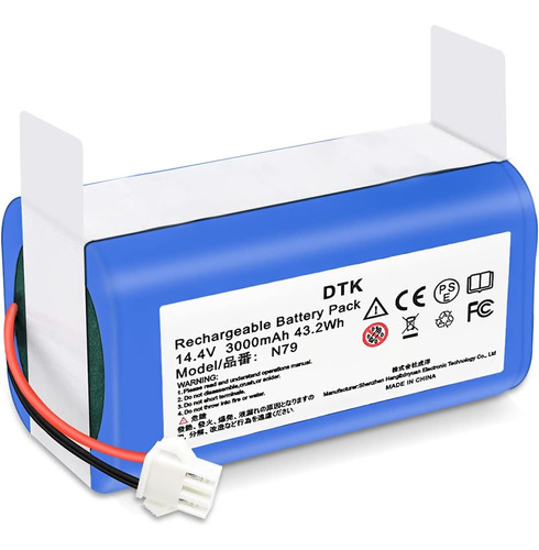 Bateria 3000mah 14.4v Para Ecovacs Deebot N79s 500 N79 Dn622