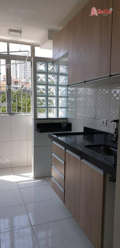 Imagem 1 de 6 de Apartamento 2 Dormitórios À Venda, 48 M² Por R$ 170.000 - Parque Santo Antônio - Guarulhos/sp - Ap0018