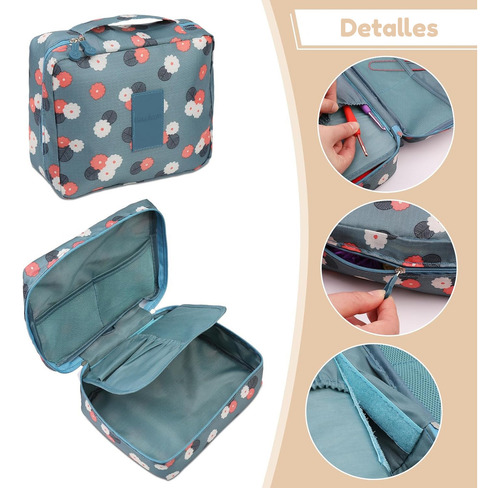 Set Con Estuche Crochet Silicona Accesorios Para Tejer
