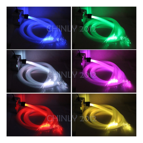 Twinkle 32w Control Remoto Por Luz De Fibra Óptica, Kit De
