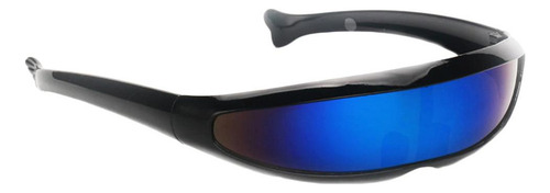 4x Gafas De Sol Futuristas Gafas Alien Monobloque Estrechas
