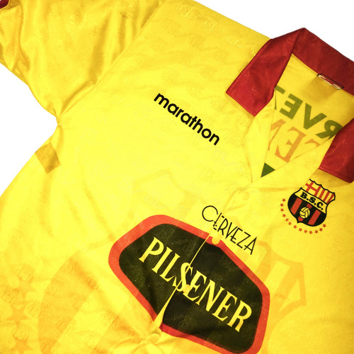 Camiseta Barcelona Ecuador Libertadores 1998 (Usado)