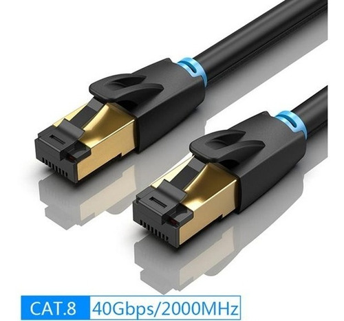 Cabo De Rede Cat8 Vention 40gbps 2000mhz Rj45 5g Ps5 Hiend