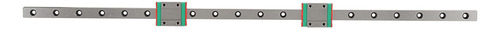 Bloco De Trilho Linear: 1 Peça, 500 Mm, Guia Em Miniatura Mg
