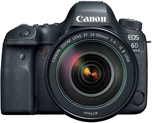 Camara Canon Eos 6d Mark Ii Con Ef 24-105 F/4l Is Ii Usm