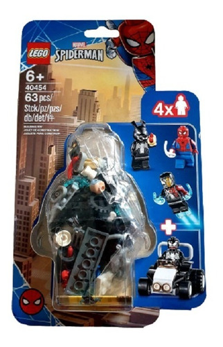 Spiderman Vs Iron Venom Marvel Minifiguras 40454 Blister Ugo