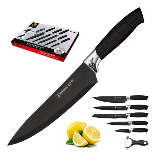 Juego De Cuchillos De Cocina, Juego De Cuchillos Recubiertos