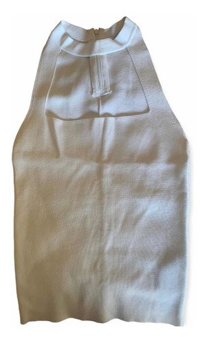 Imagen 2 de 10 de Top De Punto Zara Sin Uso A Estrenar Talle S