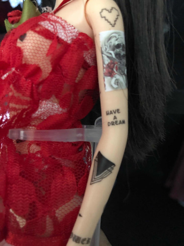 Tatuajes Para Barbie O Muñecas Similares