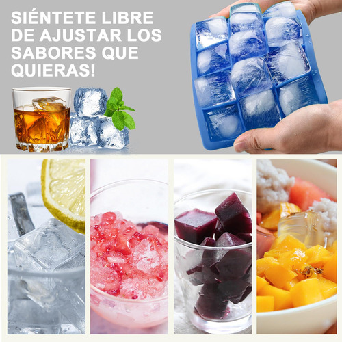 Moldes Para Cubitos De Hielo, Moldes De Silicona Para Hacer