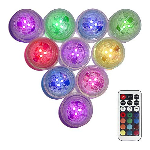 Mini Luces Led Rgb Que Cambian De Color, Resistente Al ...