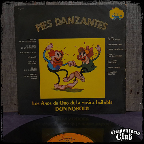 Don Nobody Pies Danzantes Horacio Malvicino Vinilo Lp