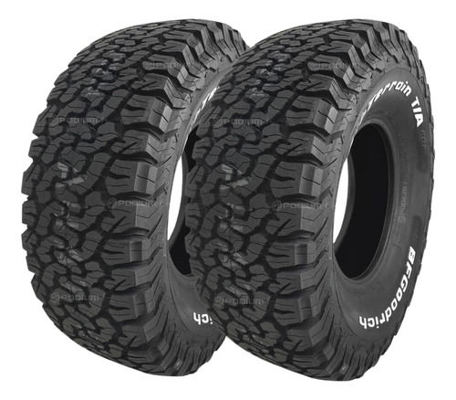 2 Pneu 265/70 R16 121/118s All Terrain T/a Bfgoodrich Aro 16