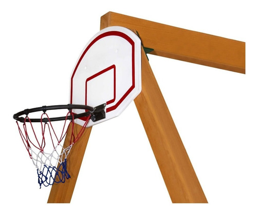 Tablero De Baloncesto Plegable Con Aro 90x60x45 Cm