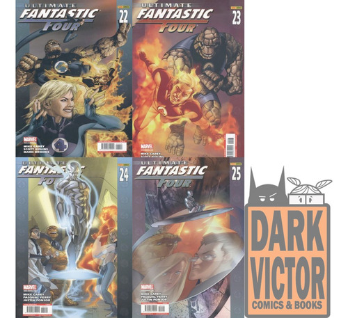 Ultimate Fantastic Four Diablo Y Silver Surfer Panini Stock